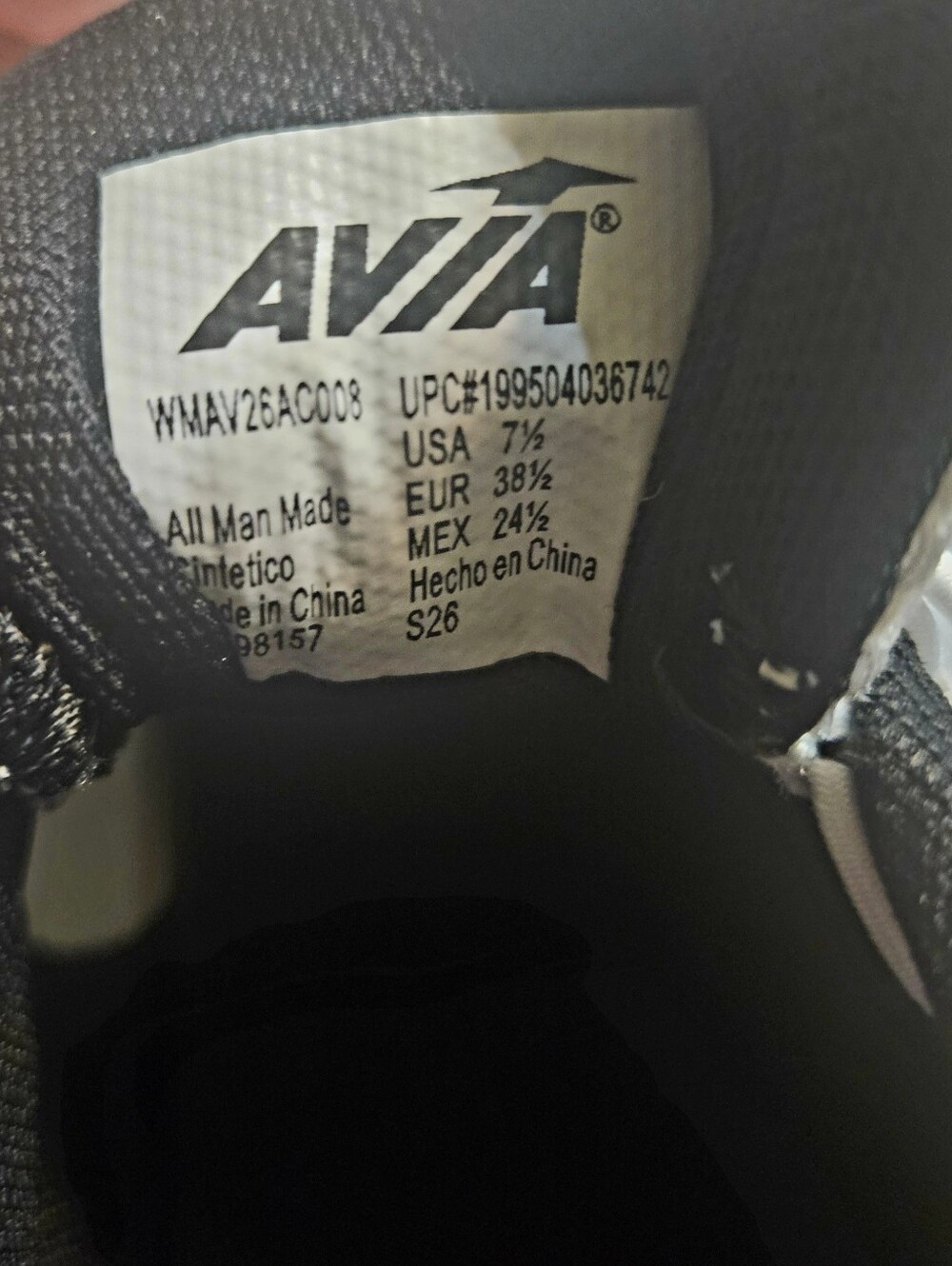 AVIA Women's GEL Bungee Sneakers, Size 7. - Picture 6 of 6